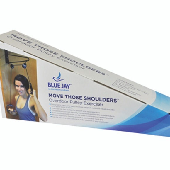 Blue Jay Move Those Shoulders – Overdoor Pulley Exerciser for Shoulder Rehab & E - Picture 1 of 11